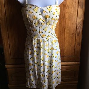 Strap white summer dress